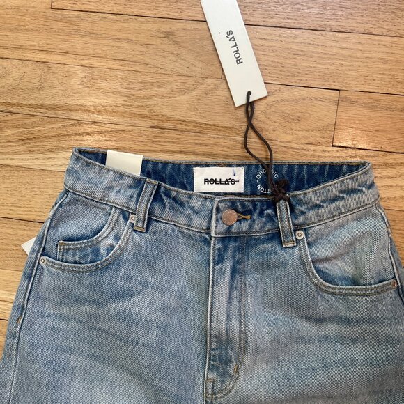 Rolla’s Elle Super Flare High Rise Relaxed Flare Jeans NWT Size 24 - Picture 6 of 9